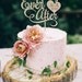 Wedding Cake Topper Happily Ever After Personalized Wood Cake Topper Rustic Wedding Cake Topper Custom Wedding Cake topper