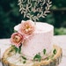 Wedding Cake Topper Wreath Cake Topper Personalized Wedding Cake Topper Wood Cake Topper Names Cake topper Mr end Mrs Cake topper