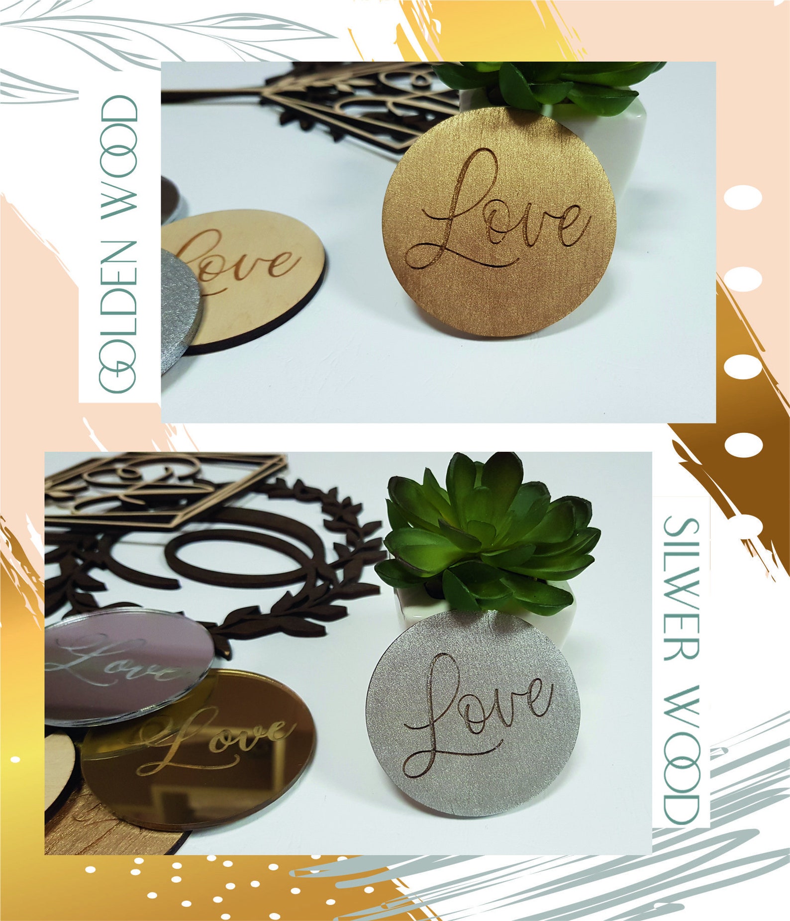 Wedding Cake Topper Names Custom Wedding Cake Topper Etsy