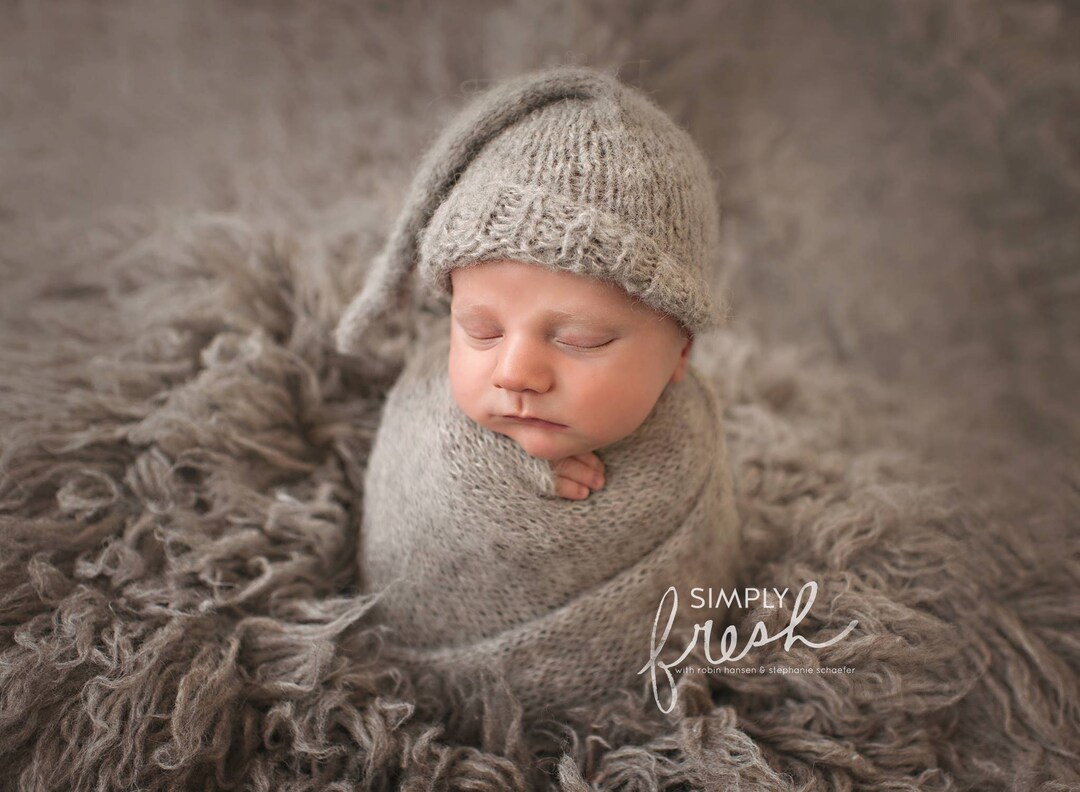 Knit Sleep Hat Newborn Sleeper Cap Knit Cap Knit Hat Etsy Canada