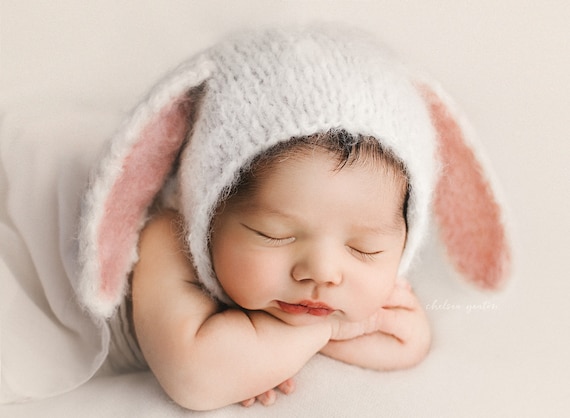 Bunny bonnet bunny hat bunny ears baby 