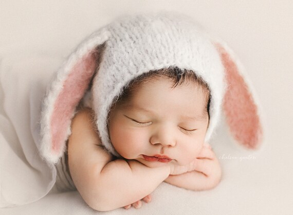 Bunny bonnet bunny hat bunny ears baby 