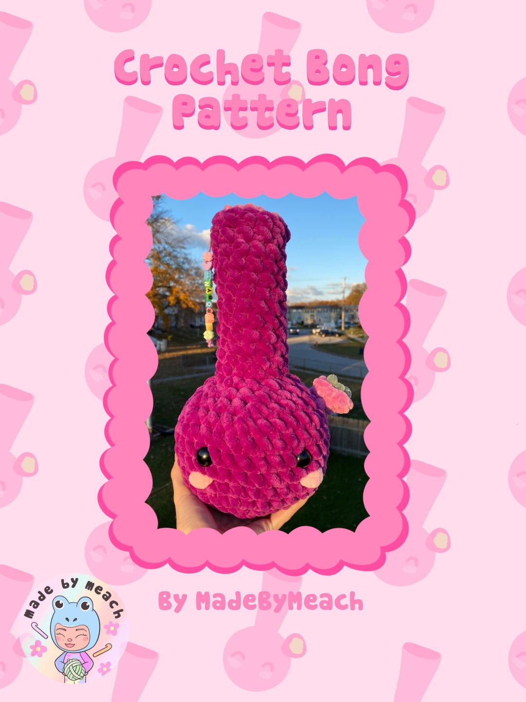 Crochet Bong Pattern Etsy