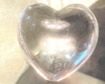 Baccarat Heart of Love Clear Paperweight 2106263 Aka Beloved Coeur