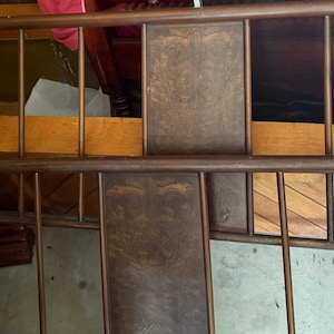 Vintage Wrought Iron Full Bed Frame