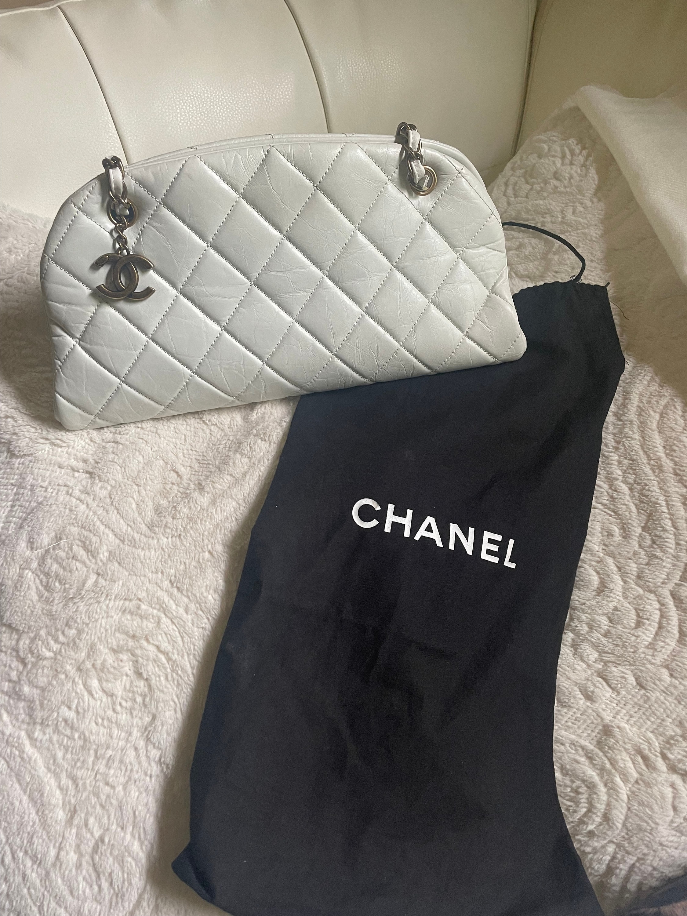 White Chanel Bags 