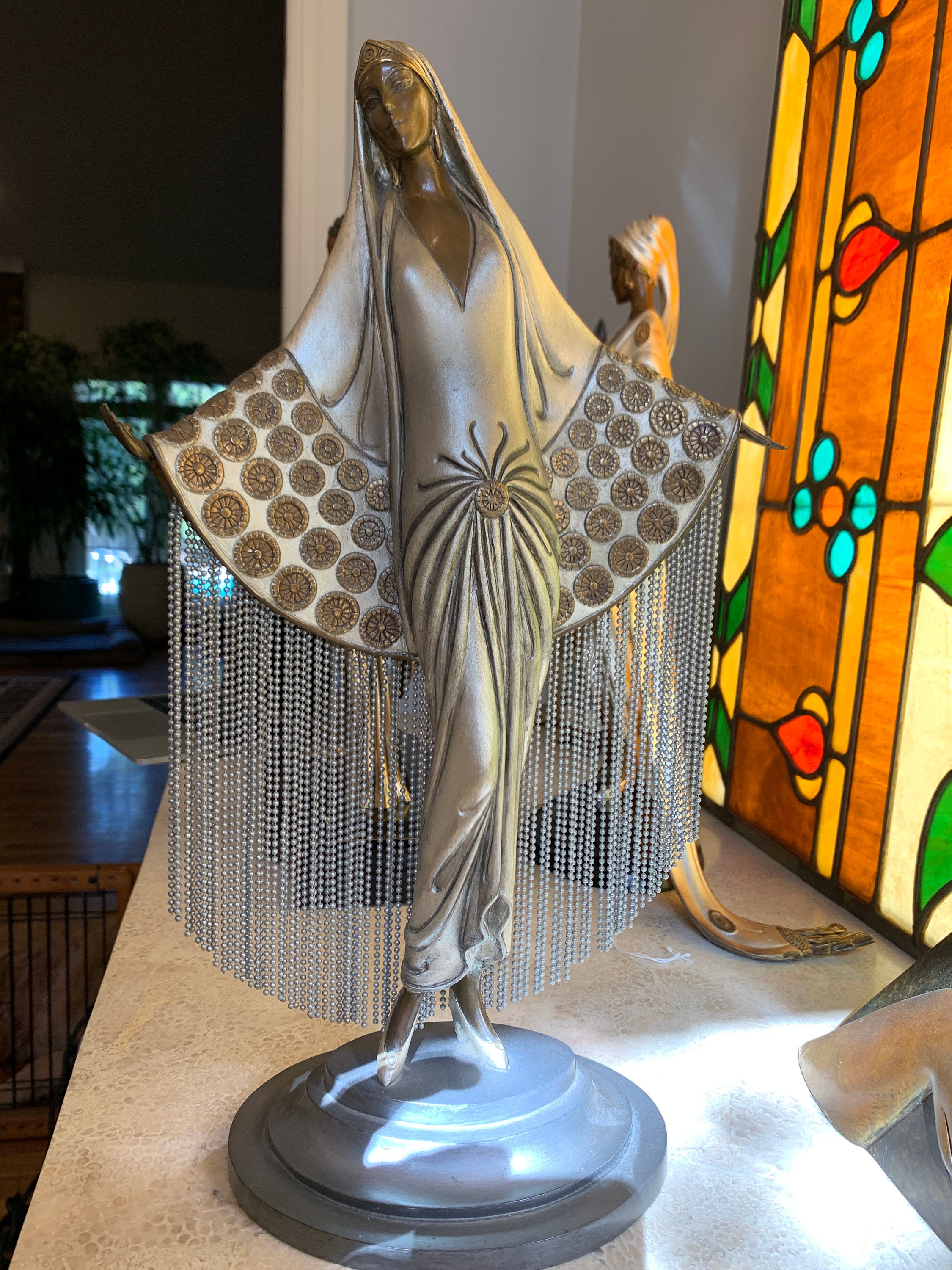 アート・デザイン・音楽 ERTE SCULPTURE Erte' 'beloved' Bronze Sculpture Signed - Etsy
