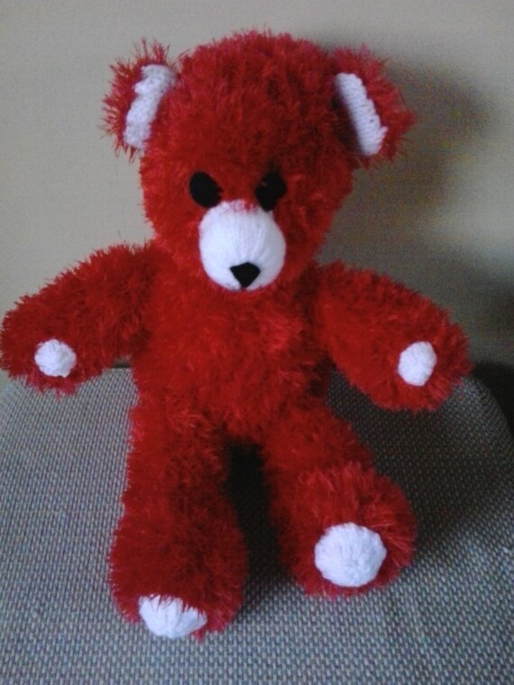 teddy bear red colour big size