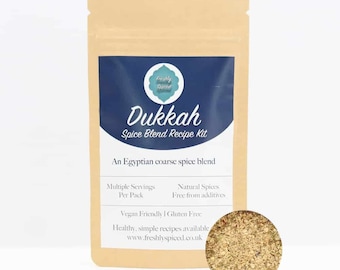 Dukkah Spice Blend Recipe Kit, Egyptian Cuisine, Vegan Friendly