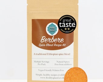 Berbere Spice Blend Recipe Kit: Award Winning Ethiopian Flavor