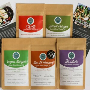 Vegetarian & Vegan Spice Selection Gift Box image 2