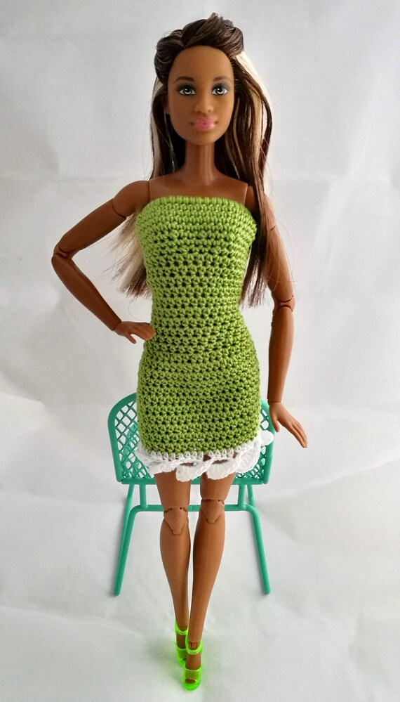 barbie in green dress