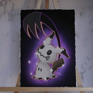 Holographic) Shiny Mimikyu Print · PRINCEOFSPIRITS · Online Store