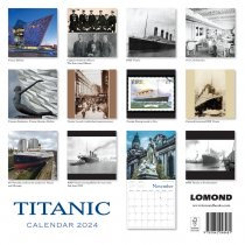 Titanic 2024 Calendar Etsy