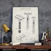 Safety Razor Patent Print, Gillette Razor Blueprint, Bathroom Prints ...