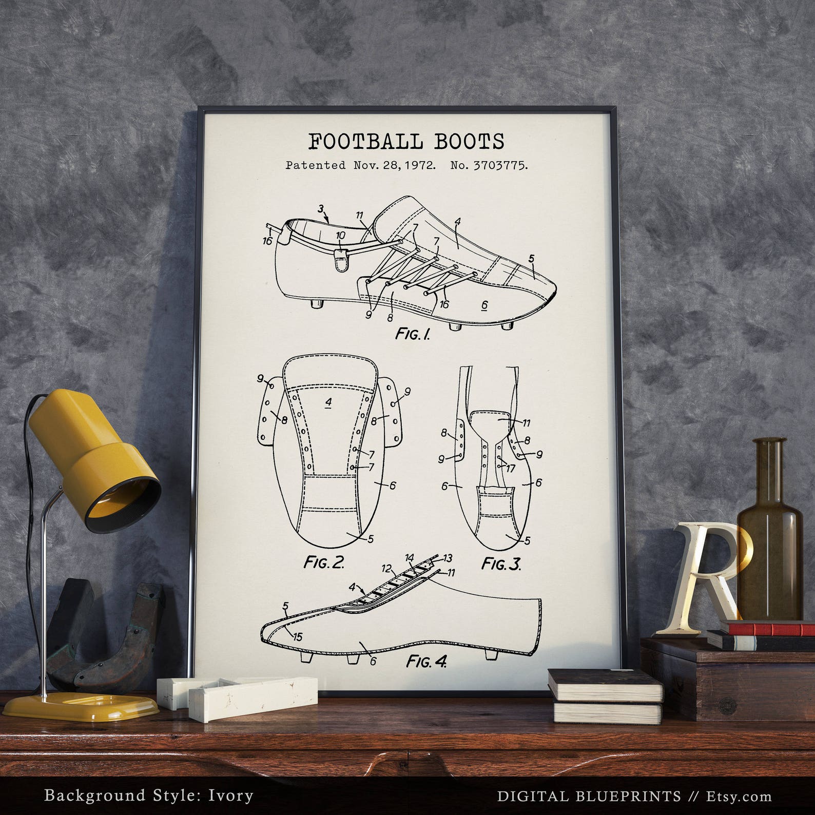 signed football boots