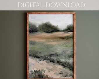 DIGITAL DOWNLOAD, Landscape wall art, Vintage Inspired landscape, mountain landscape, landscape painting, moody mountain painting, landscape