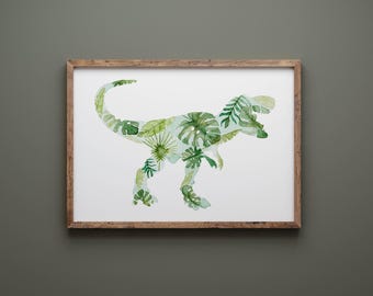 T-rex Print - Etsy