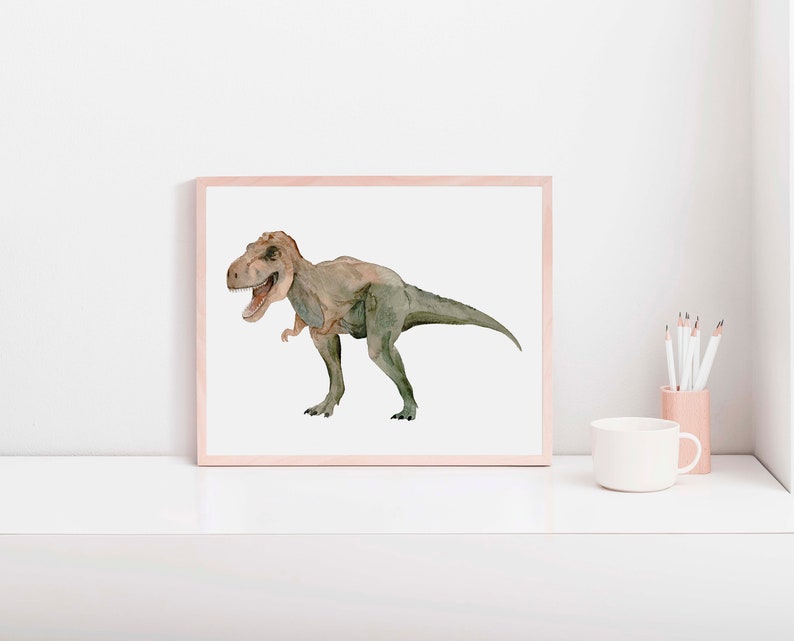 t rex painting