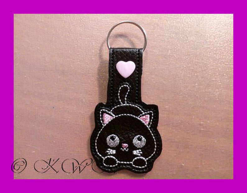 jellycat cat keyring
