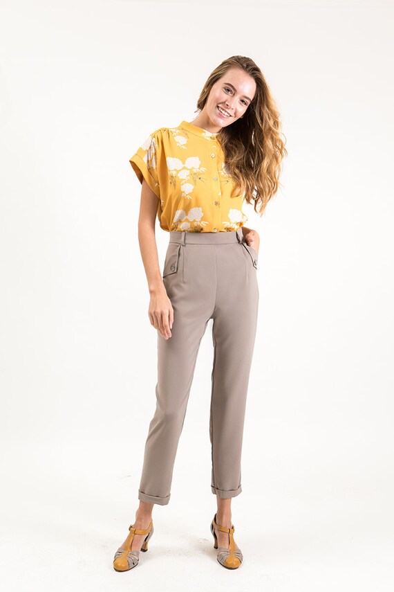vintage high waisted pants