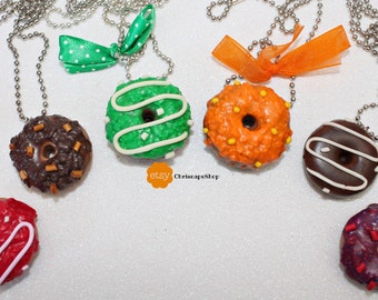 Clay Necklace {Donut}