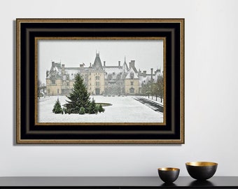 BILTMORE MANSION ASHEVILLE NORTH CAROLINA 12x18 SILVER HALIDE PHOTO PRINT