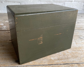 Timber File Box