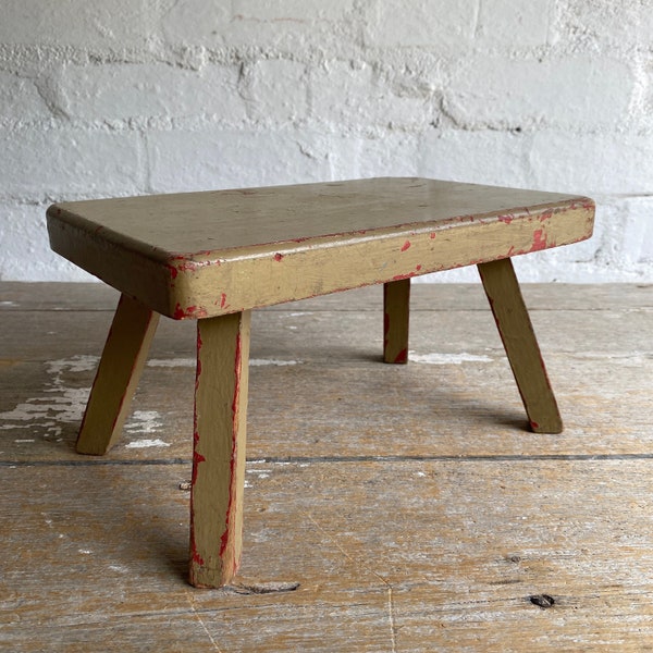 Painted Timber Stool