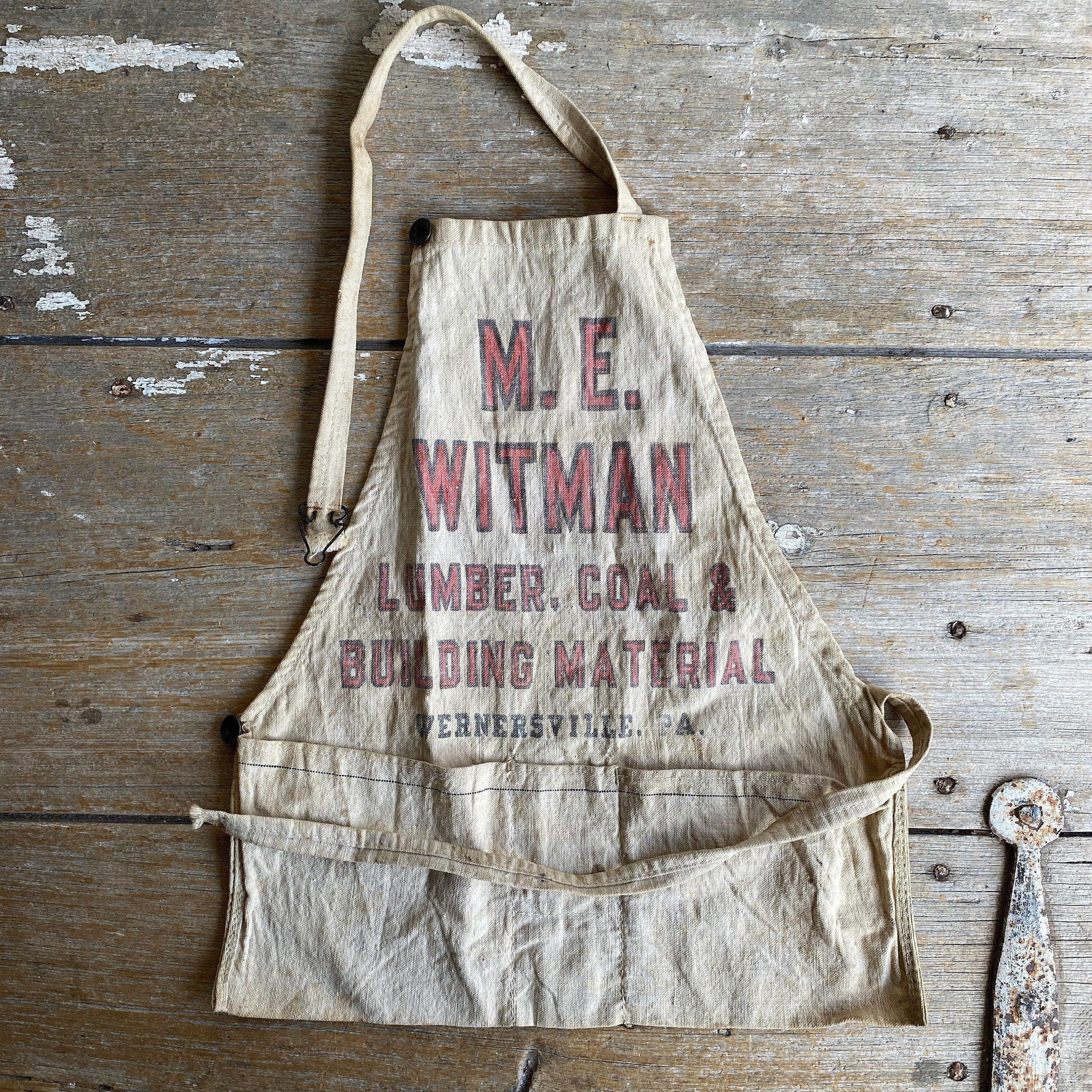 cutlass Vintage LUMBER APRON ×2 Antique Lumber Apron - Etsy