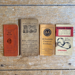 4 Advertising Notebooks