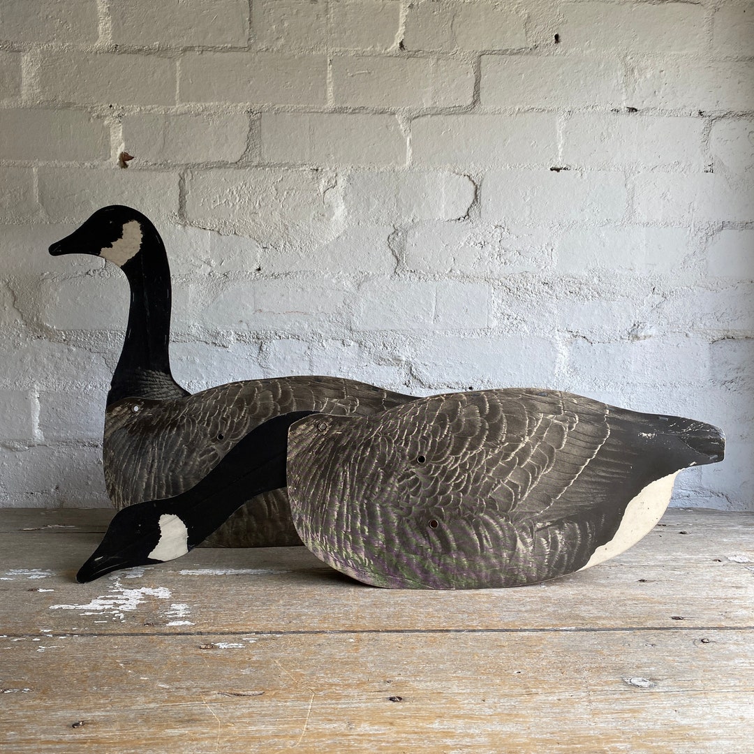 Pair of Canadian Geese Decoys Etsy Australia