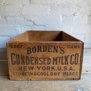 Condensed Milk Crate