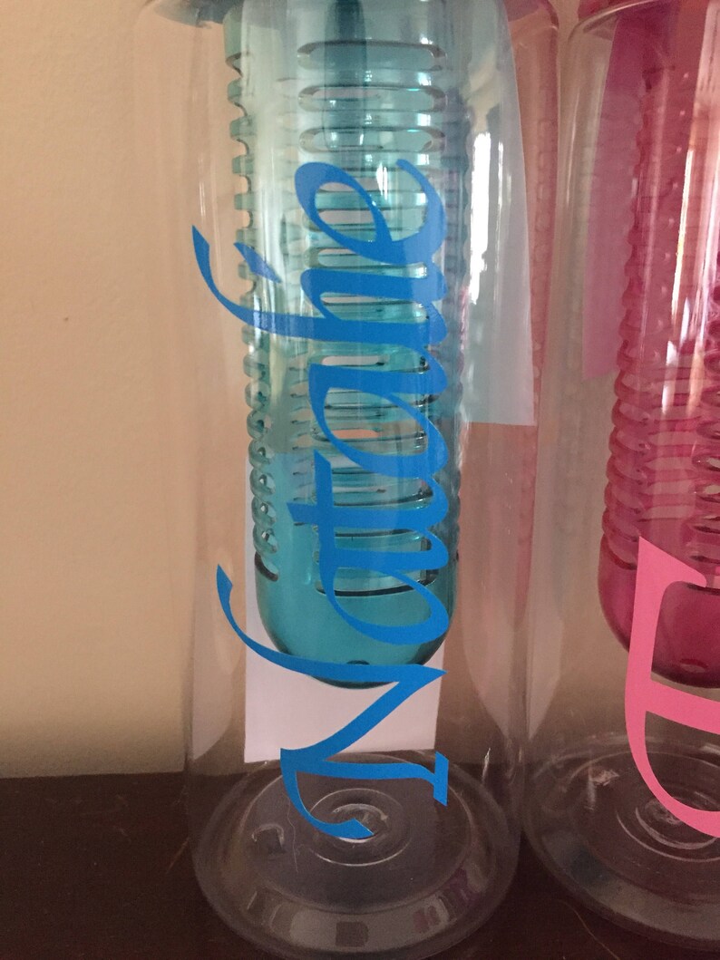 Personalised water bottle name bottle childrens water Etsy