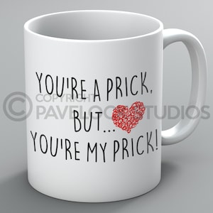 You&#39;re A Prick Mug Mugs Boyfriend Girlfriend Husband Wife Spouse Funny Rude Gift