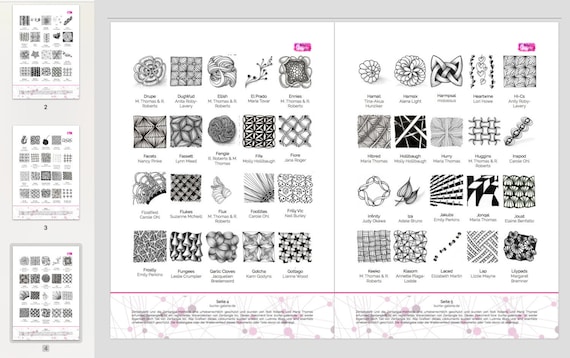 Zentangle ゼンタングル本セット zen doodle Zentangle art || Zentangle || Doodle art || Zendoodle - YouTube