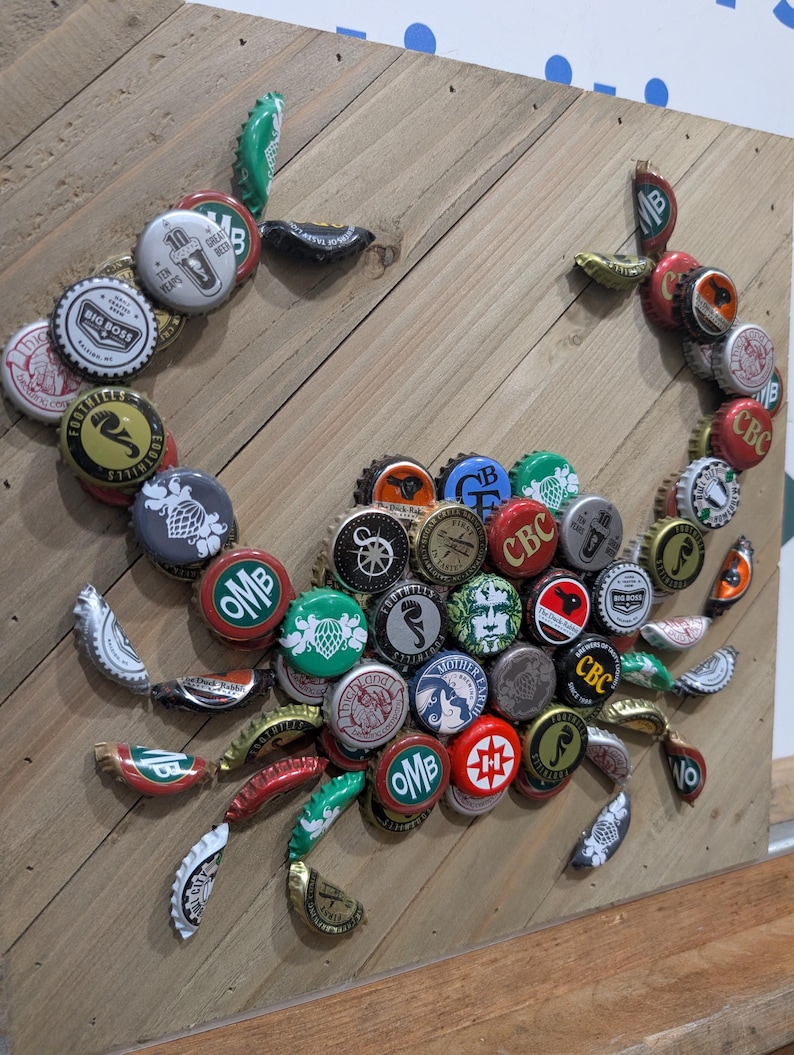 North Carolina Breweries Beer Bottle Cap Crab image 2