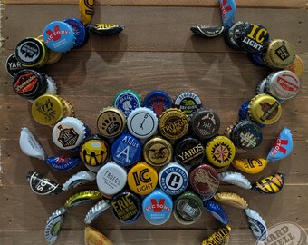 Pennsylvania Breweries Craft Beer Bottle Cap Crab