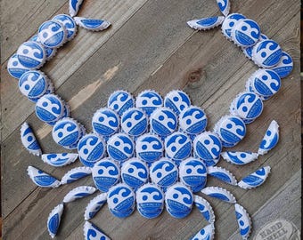 Vintage Ocean City Brewing Company Beer Bottle Cap Crab Maryland MD OCMD