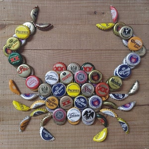 Mexican Breweries Beer Bottle Cap Crab