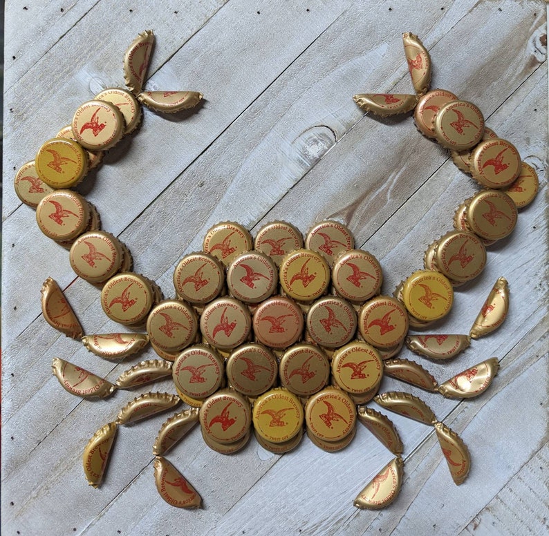 Yuengling Beer Bottle Cap Crab image 1