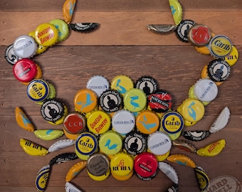 Florida Breweries Craft Beer Bottle Cap Crab