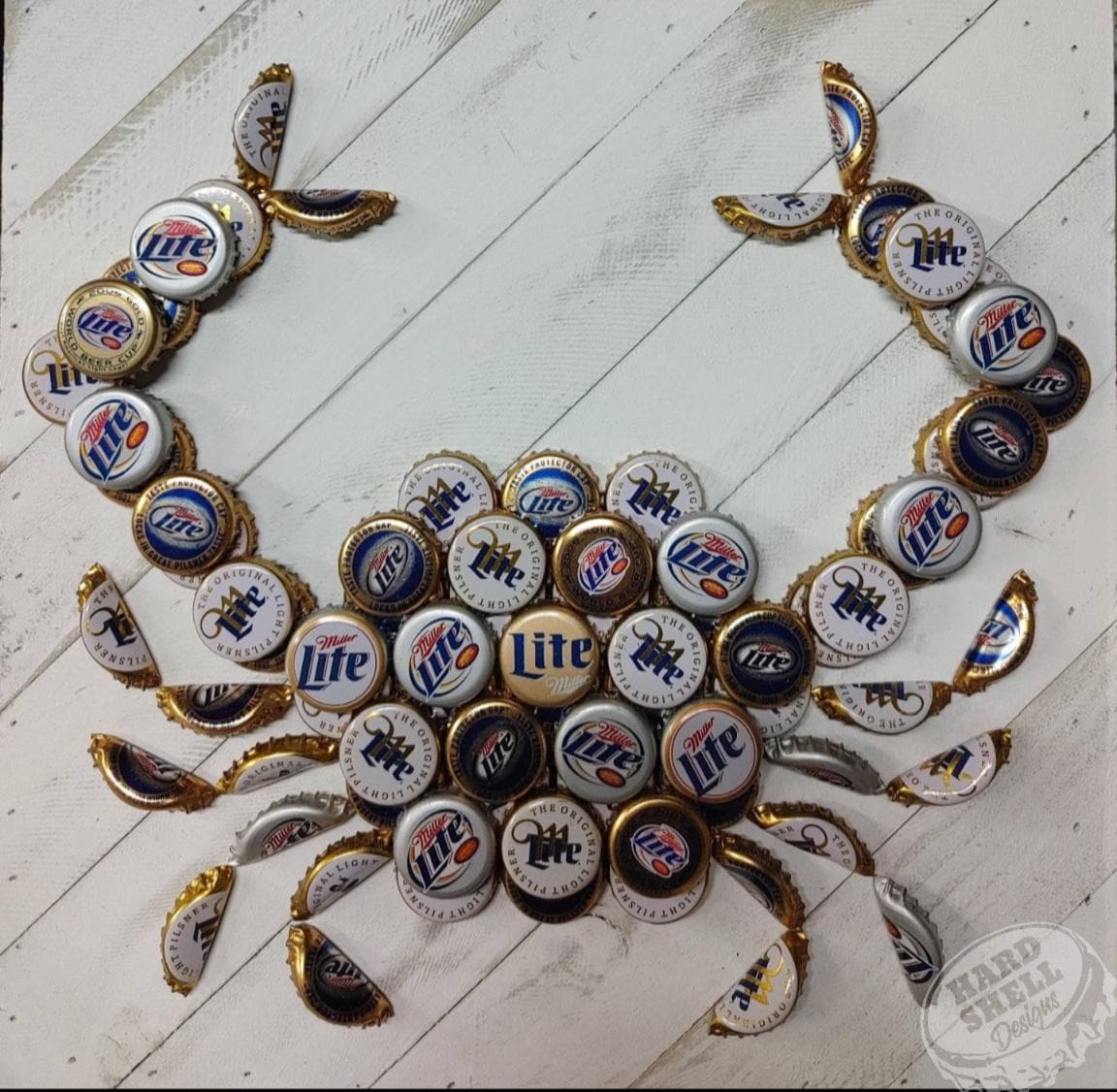 Vintage Miller Lite Beer Bottle Cap Crab - Etsy