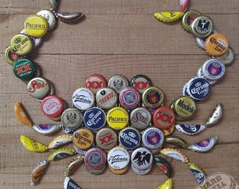 Mexican Breweries Beer Bottle Cap Crab
