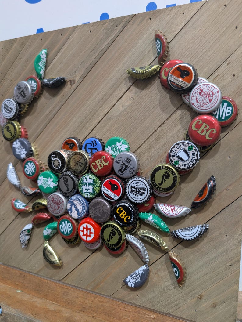 North Carolina Breweries Beer Bottle Cap Crab image 3