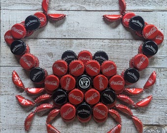 Jack & Coke Bottle Cap Crab Jack Daniels Coca-Cola