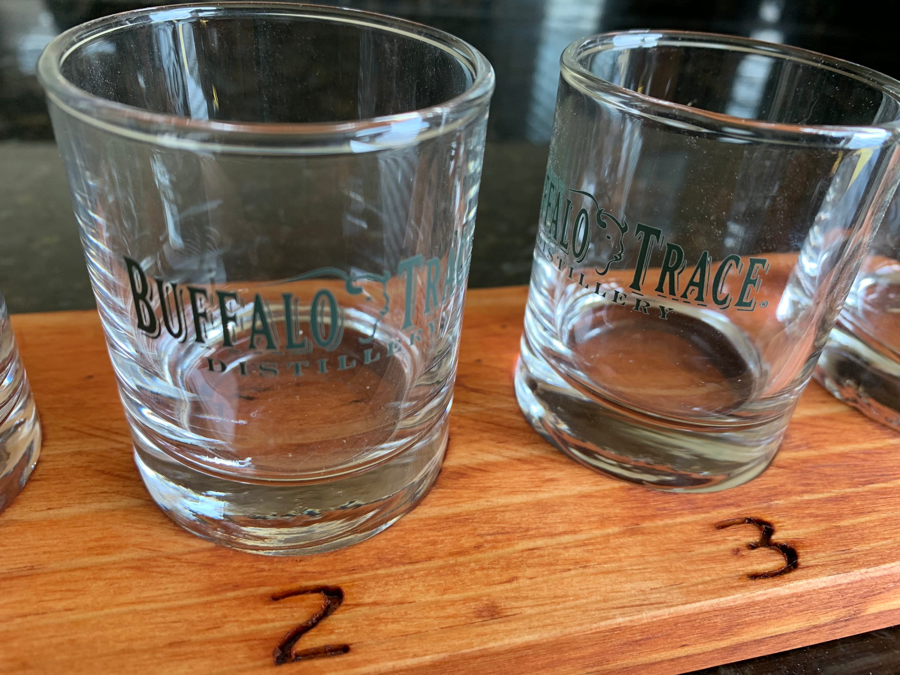 Buffalo Trace Official Whiskey Tasting Glass - Crystal Glassware With Weighted Base