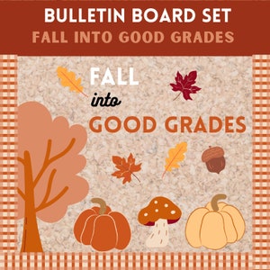 Autumn/Fall Bulletin Board Set, Printable, Easy Classroom Decoration