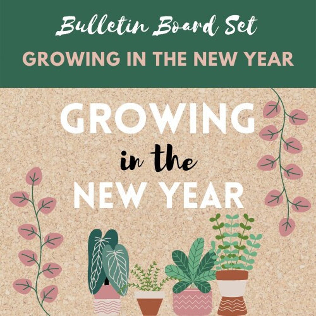 Boho Bulletin Board Set, Printable, Easy Classroom Decoration Etsy