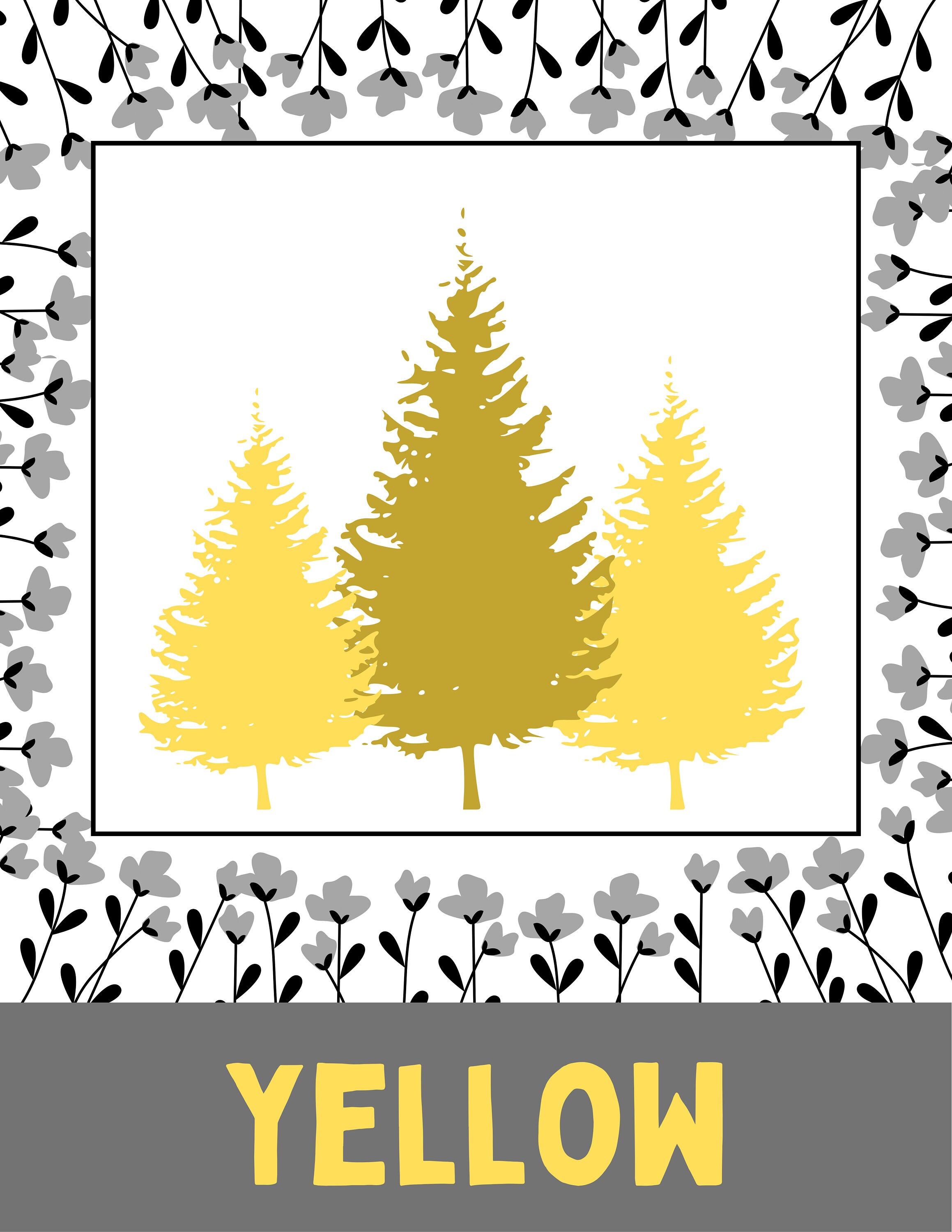 Nature Classroom Color Posters, Printable, Easy and Fun Classroom ...